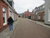 We lopen Anjum in dat erg rustig is