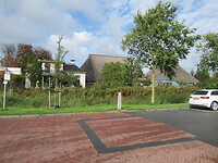 De twee boerderijen waar voor 1831 een kasteel heeft gestaan