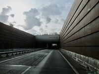 Onder het Aquaduct door