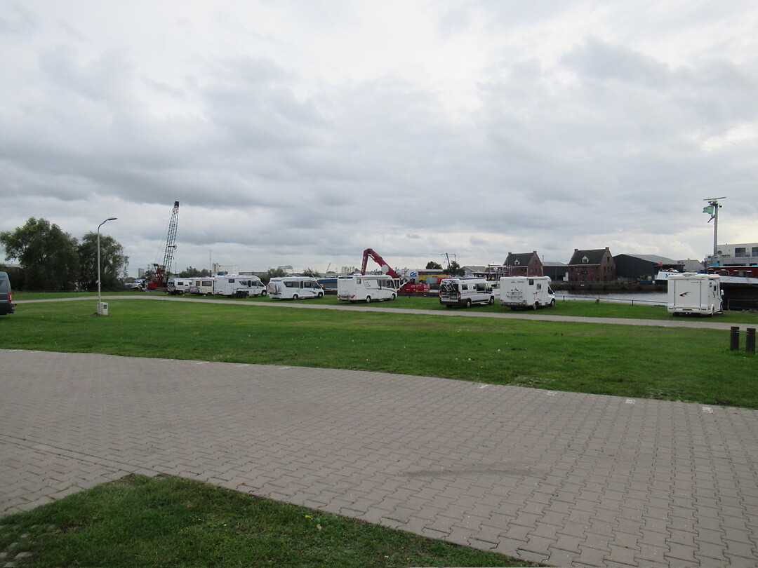Aan de haven