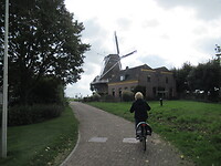 Langs de molen