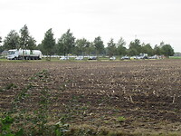 File op de weg