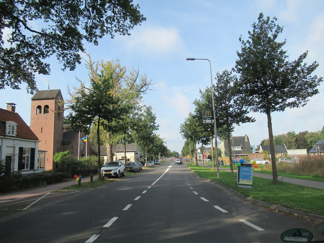 Door dorpjes