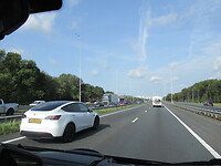 Andere kant enorme file