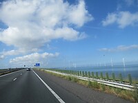 Alle windmolens stonden stil