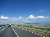 Enkhuizen in de verte