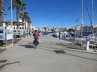 Langs de haven
