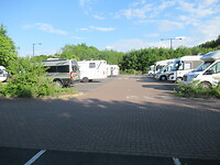 Ook op de overloop veel campers
