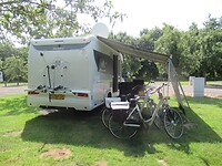 Fietsen staan klaar
