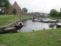 Langs de oude haven van Vollenhove