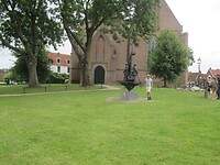 Beeld van de Bordings van 14 dagen op een ijsschots