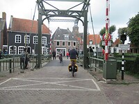 De brug in Blokzijl