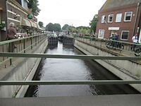 De sluis waarnaast je heerlijk kunt eten