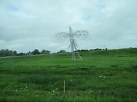 Een kunstwerk (vogel?)