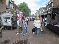 Gezellige markt