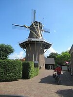 De beltmolen uit 1862 in Hoonhorst