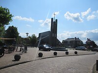 De nieuwe kerk in Hoonhorst