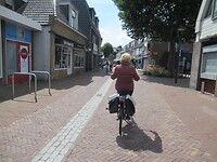 Het is uitgestorven vergeleken met gisteren