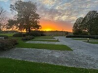 De zon is ondergegaan