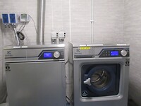 De wasmachine en droger aan het werk gezet
