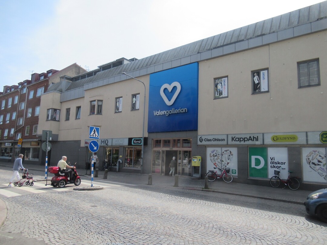 Een winkelcentrum