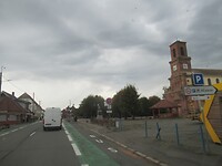 Een kerkje langs de route