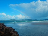 Regenboog @ Whitehaven beach