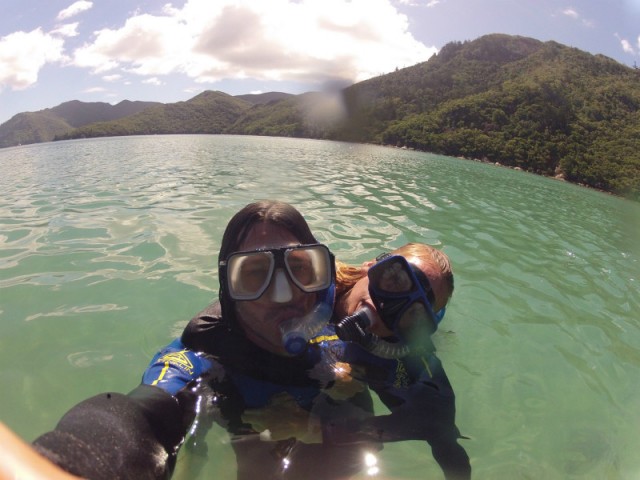 Snorkelen tussen de sting rays