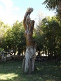Wooden woman