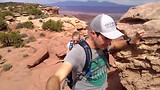 Wandeling in Canyonlands NP