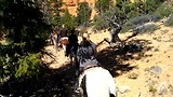 Red Canyon te paard!
