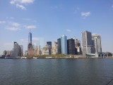 Skyline of NYC from the Boat