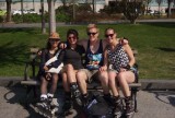 Roller-blading through NY - FUN!