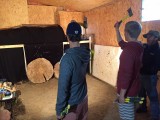 Axe throwing skills