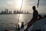 Arriving in Cartagena