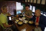 "Ajiaco Bogotano" typical dish