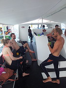 Our diving group, Balicasag Island