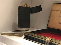 Potlood en pen van Napoleon, waarmee hij oa zijn memoires schreef op Sint-Helena