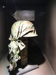 Duitse helm verstopt met stukje Amerikaans parachutestof