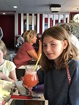 Marie trakteerde zichzelf op een cocktail