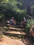 de meisjes aan de Waterval