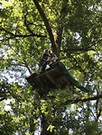 hoog in de bomen, het moeilijkste parcours