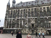 het stadhuis van Aachen