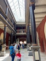Het binnenplein van het Rathaus