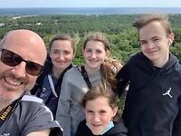 Bovenop het baumwimpfelpad