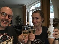 Toasten op onze gouden medailles
