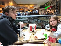Eindelijk fastfood…