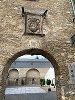 Het gesloten schloss in Harzgerode