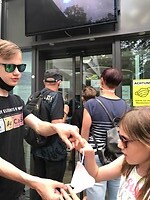 Bijna aan de tickets