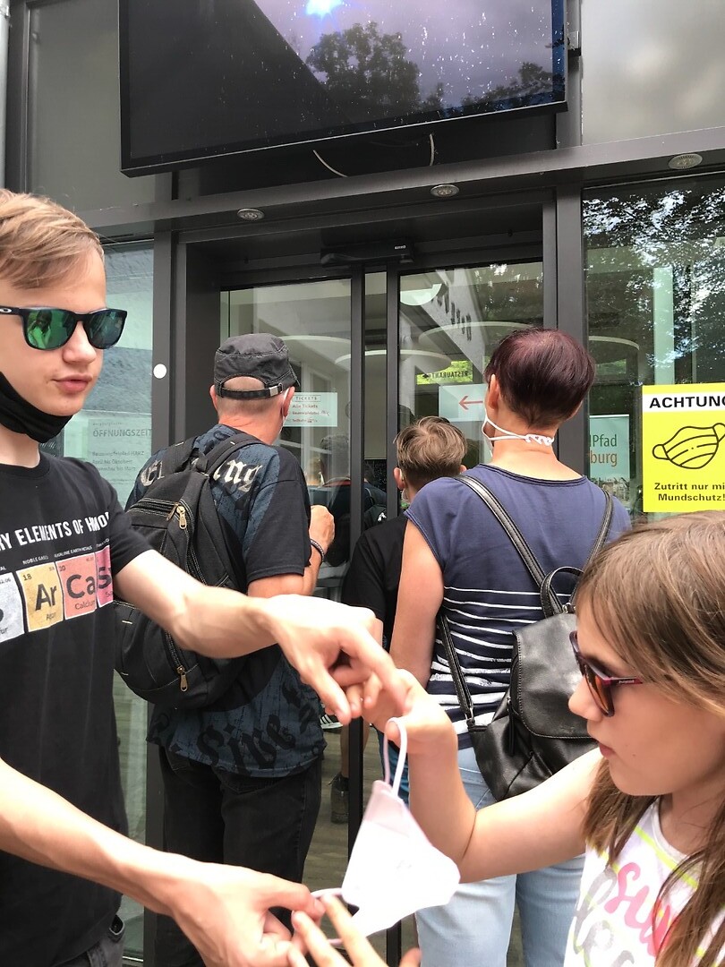 Bijna aan de tickets